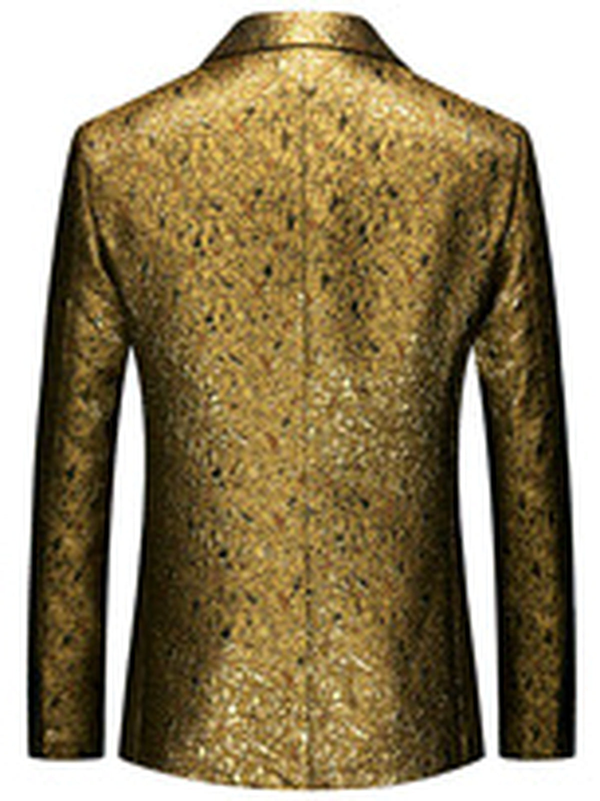 Men's Slim Fit Long Sleeve Blazer for Everyday Smart-Casual Wear - product detail view 1