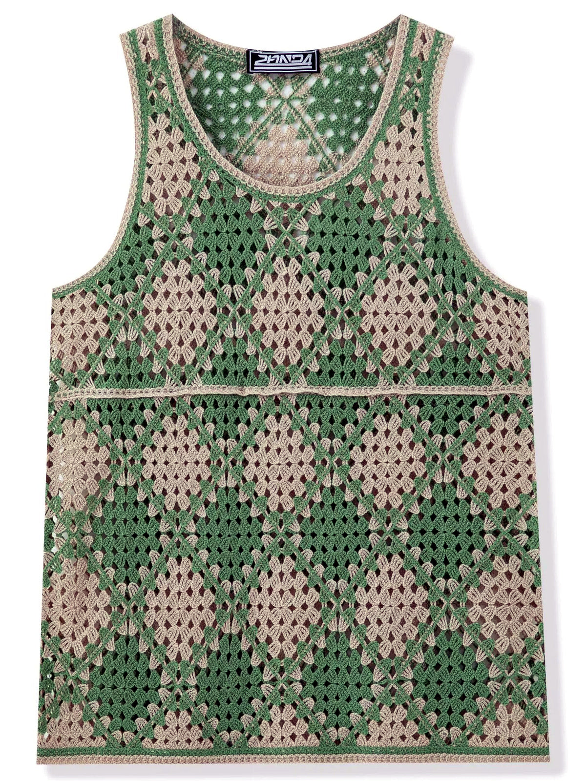 Men's Sleeveless Linen Vest Shirt Lightweight Casual Summer Top - product detail view 1