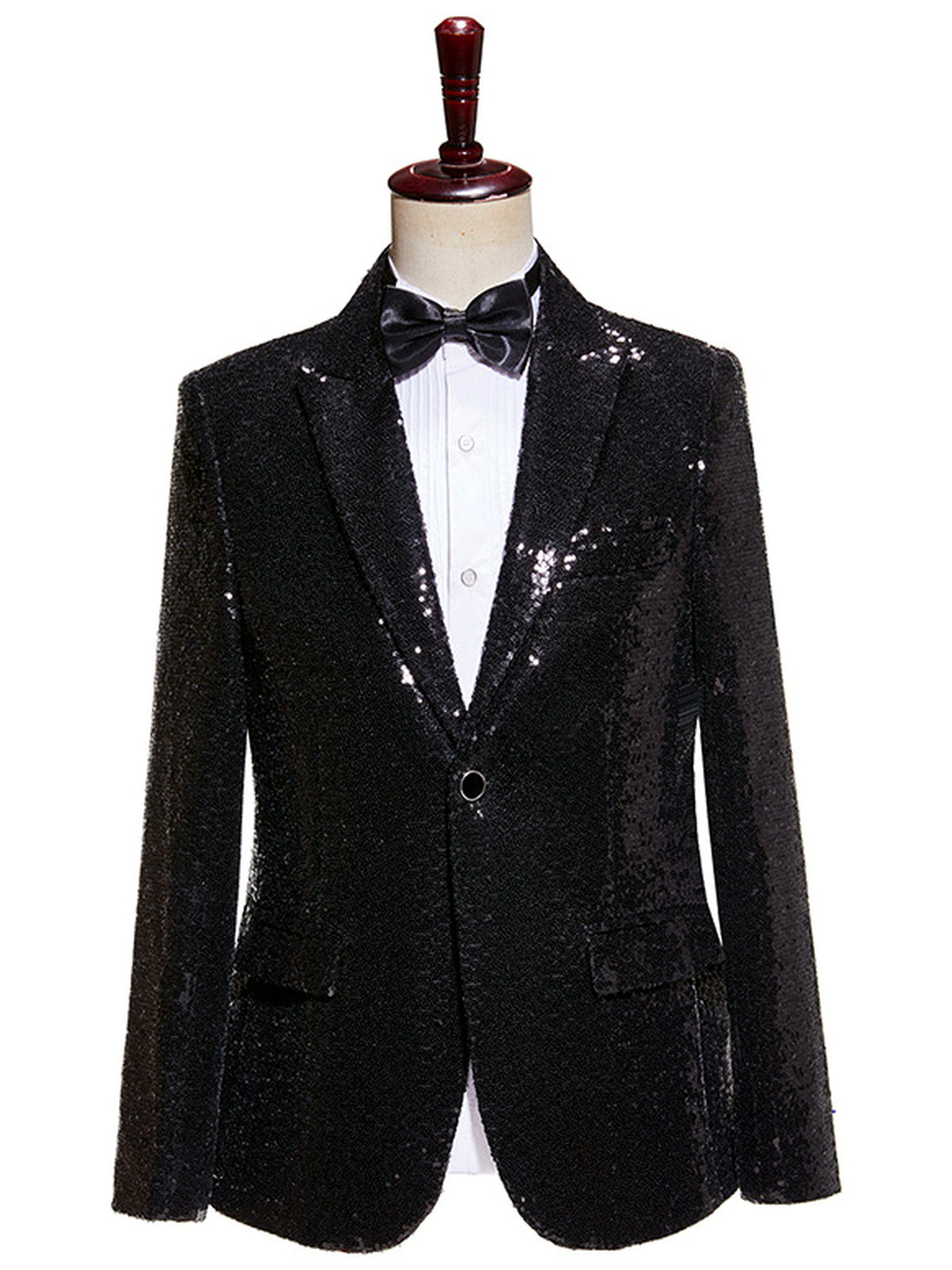 Men's Lightweight Business Blazer and Pants Set Casual Suit Outfit - product detail view 1