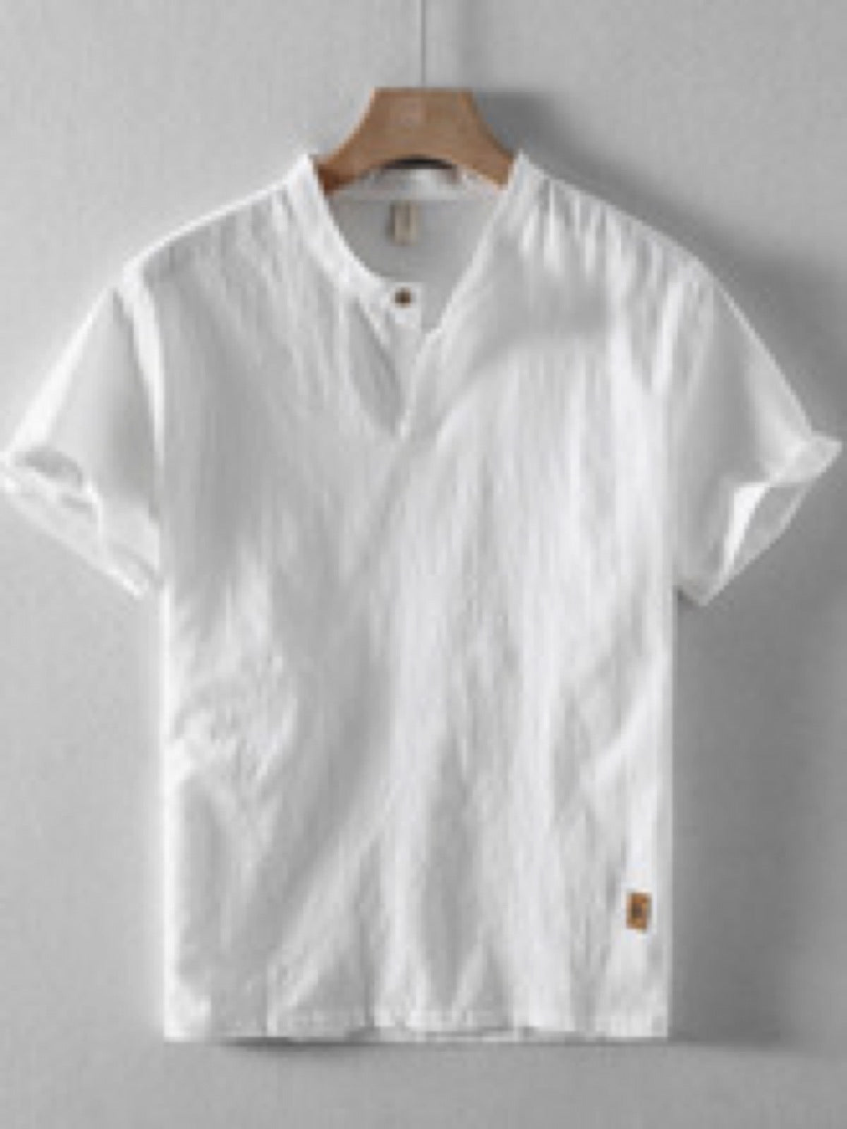 Men's Quick-Dry Henley Short Sleeve T-Shirt product image