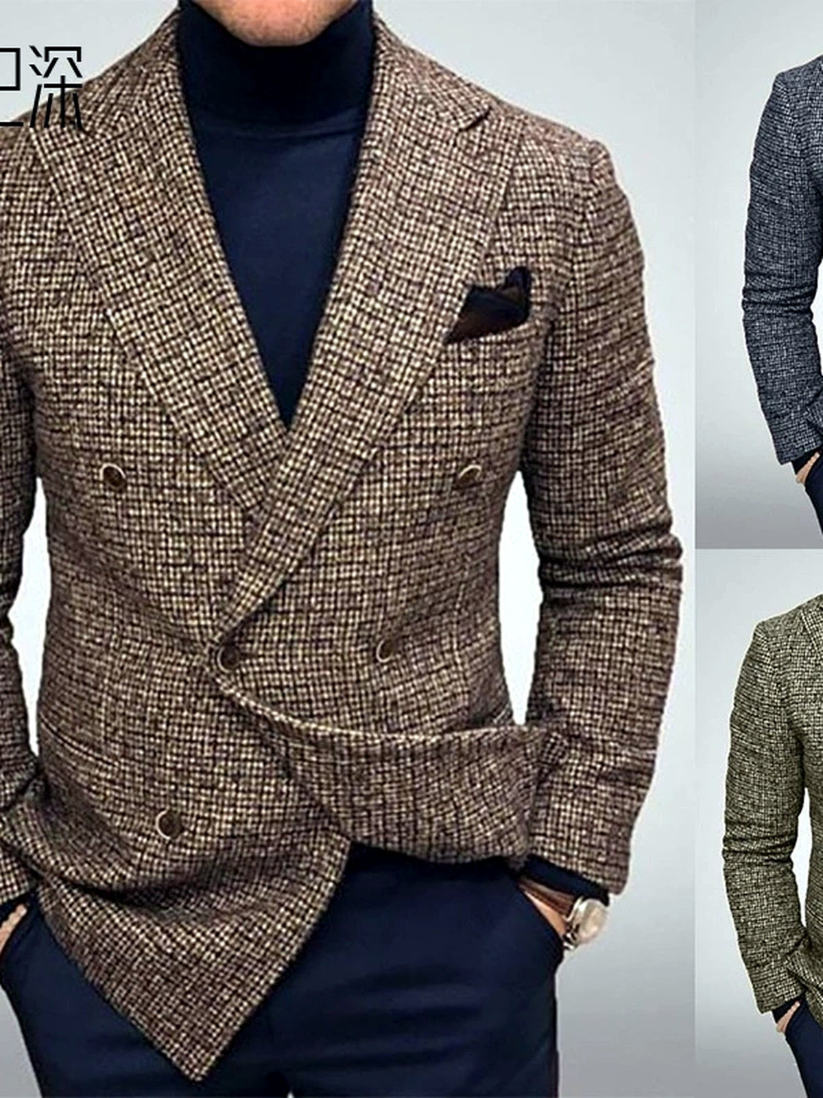 Men's Long Sleeve Blazer Casual All seasons - product detail view 1