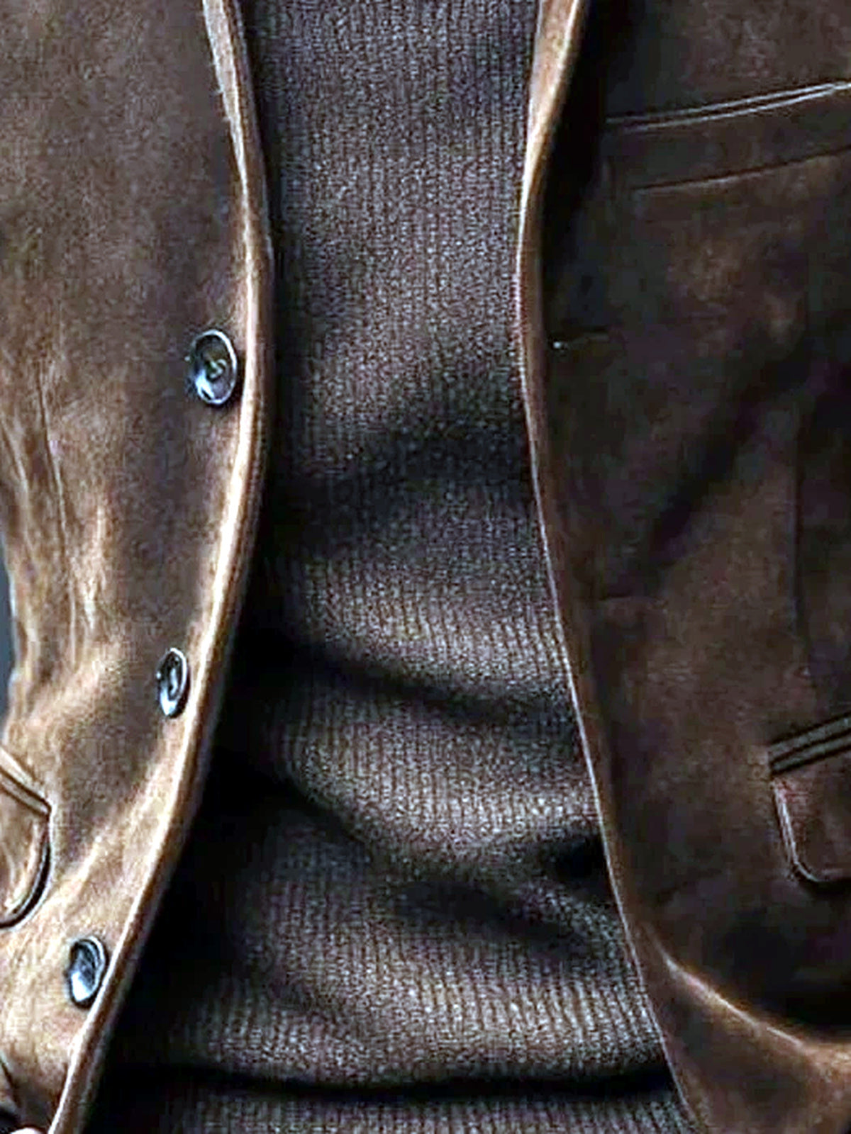 Men's 翻领 Long Sleeve Jacket Casual 冬季 - product detail view 1