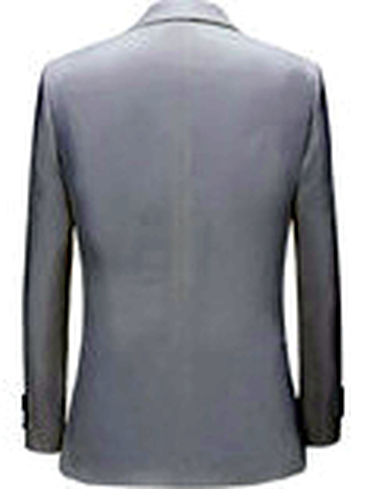 Men's Jacquard Blazer Suit Jacket One Button Party Banquet Formal Outfit - product detail view 2