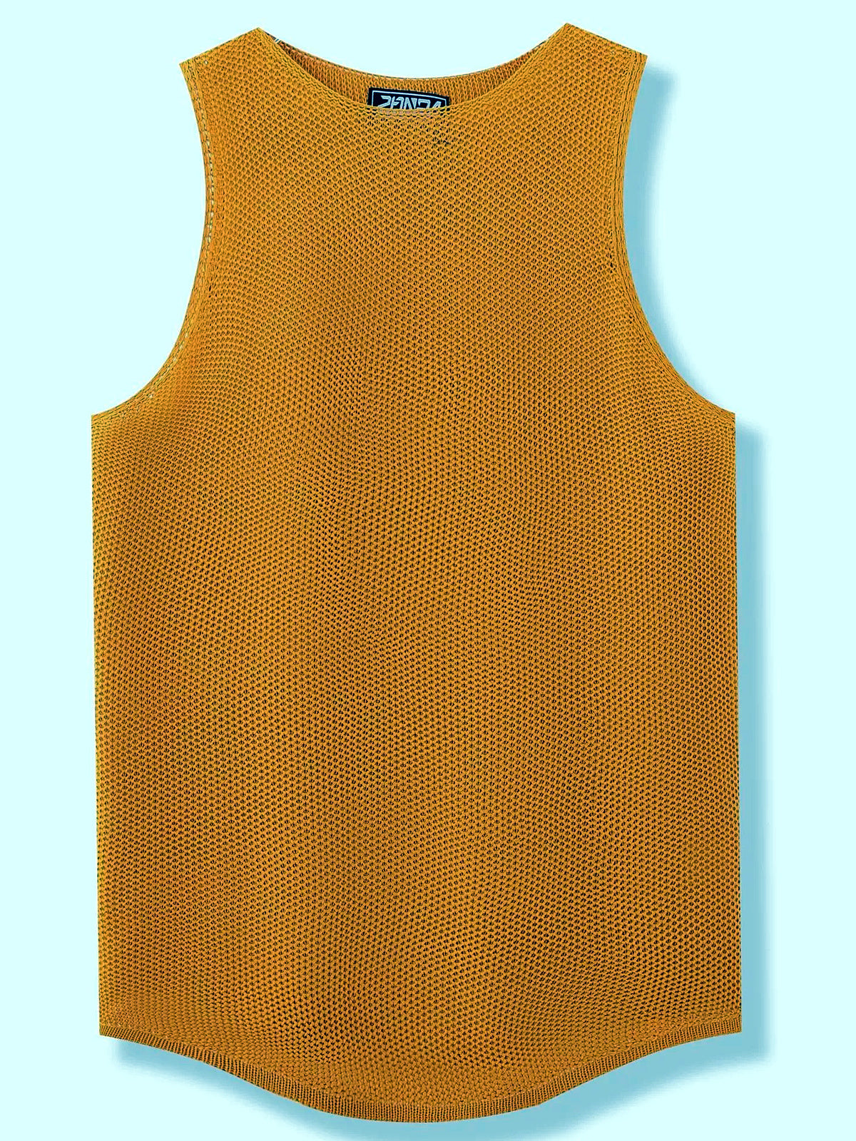 Men's Sleeveless Linen Vest Shirt Lightweight Casual Summer Top - product detail view 1