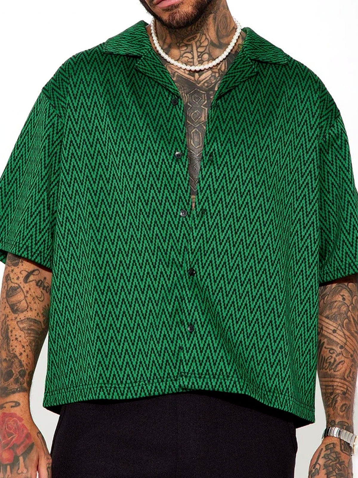 Casual Short Sleeve Shirt - product detail view 2