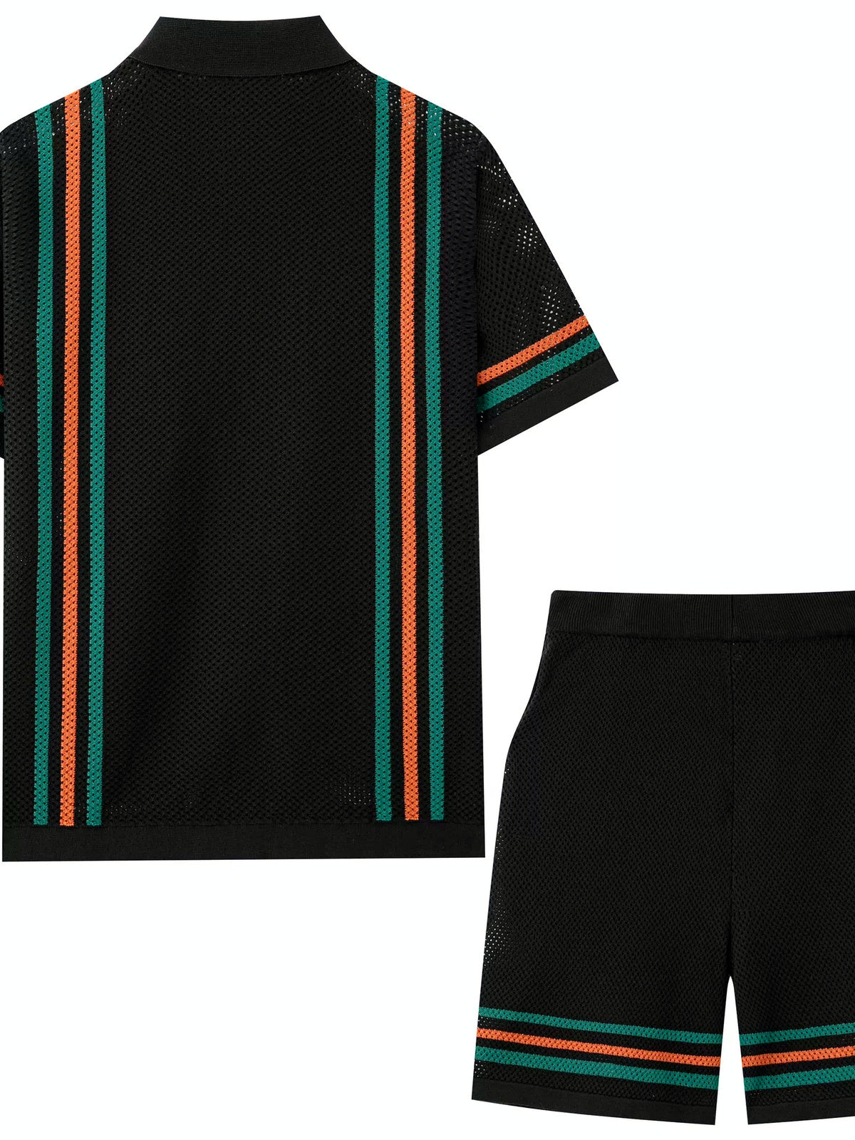 Men's Lyocell Cotton Casual Bermuda Shorts Elastic Waist Summer Shorts - product detail view 2