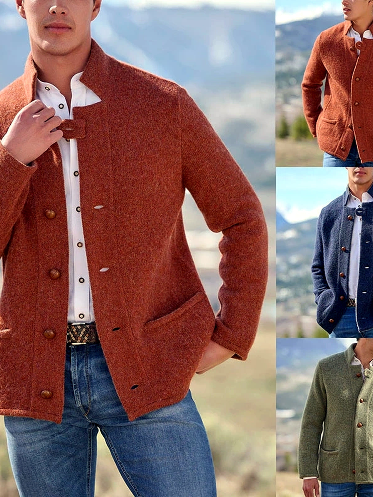 Men's Jacket Casual - product detail view 1