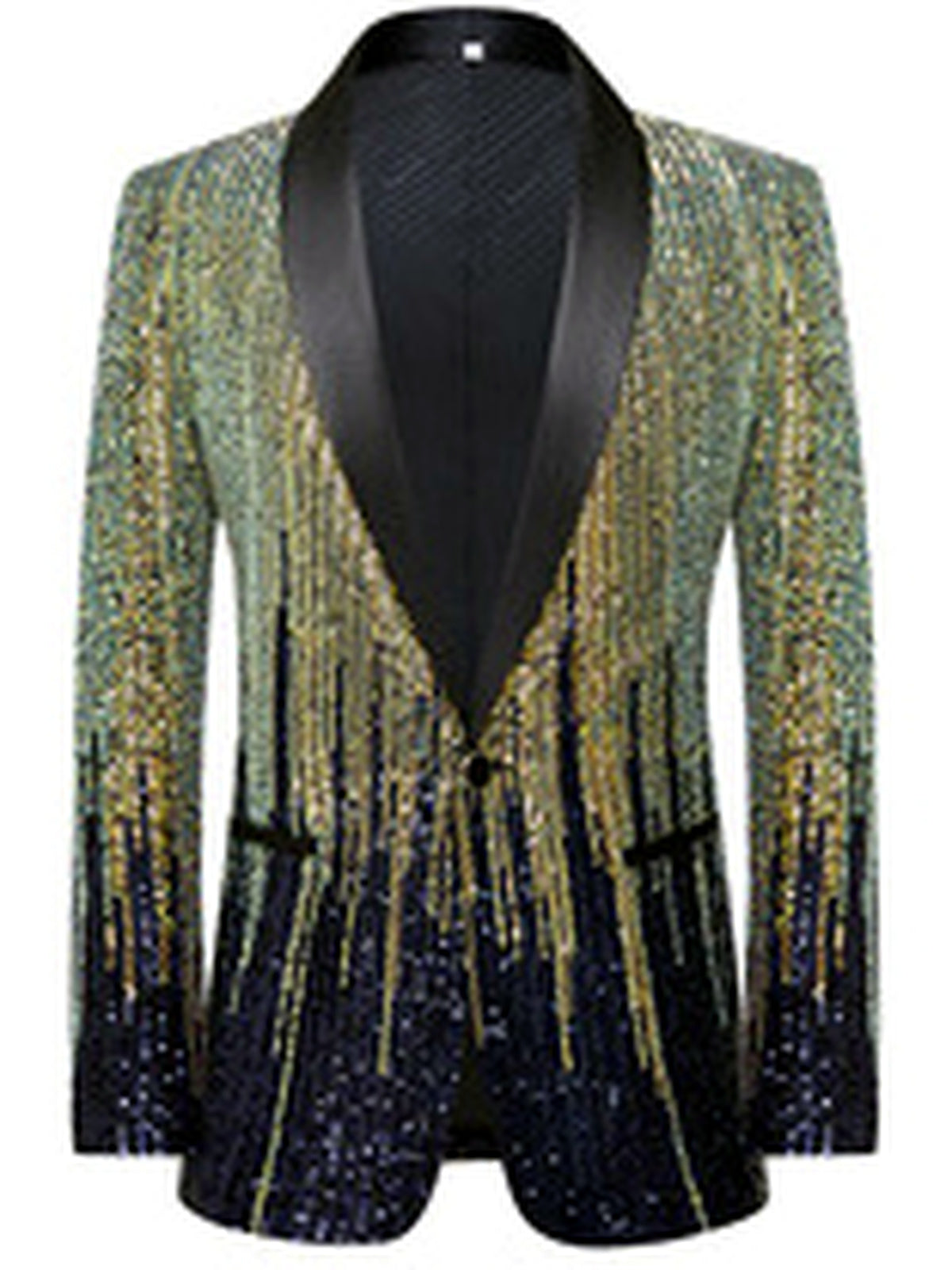 Men's Slim Fit Blazer for Everyday Smart-Casual Wear - product detail view 2