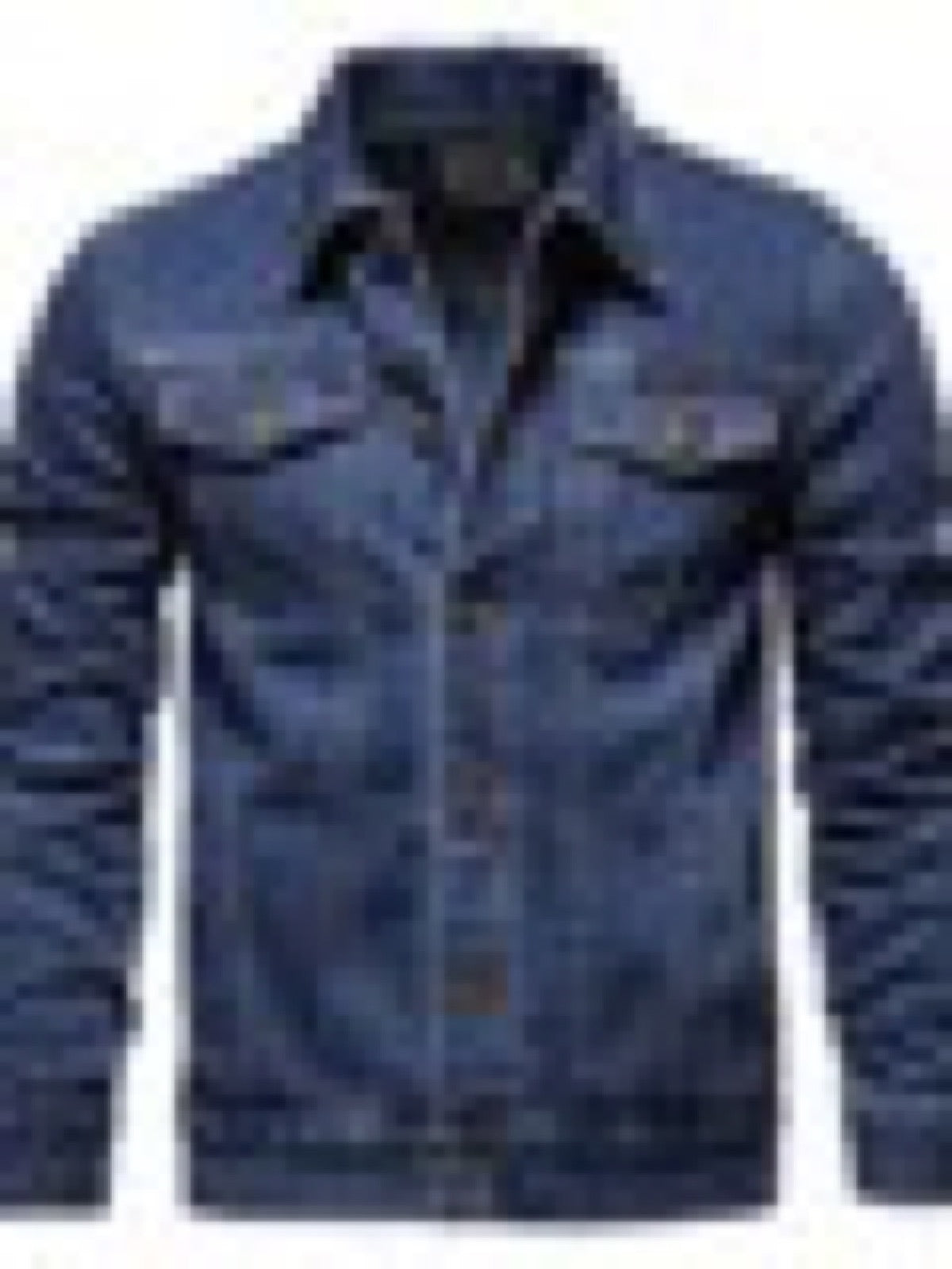 Men's Denim Jacket Slim Fit Casual Cotton Jean Jacket Streetwear Outerwear product image