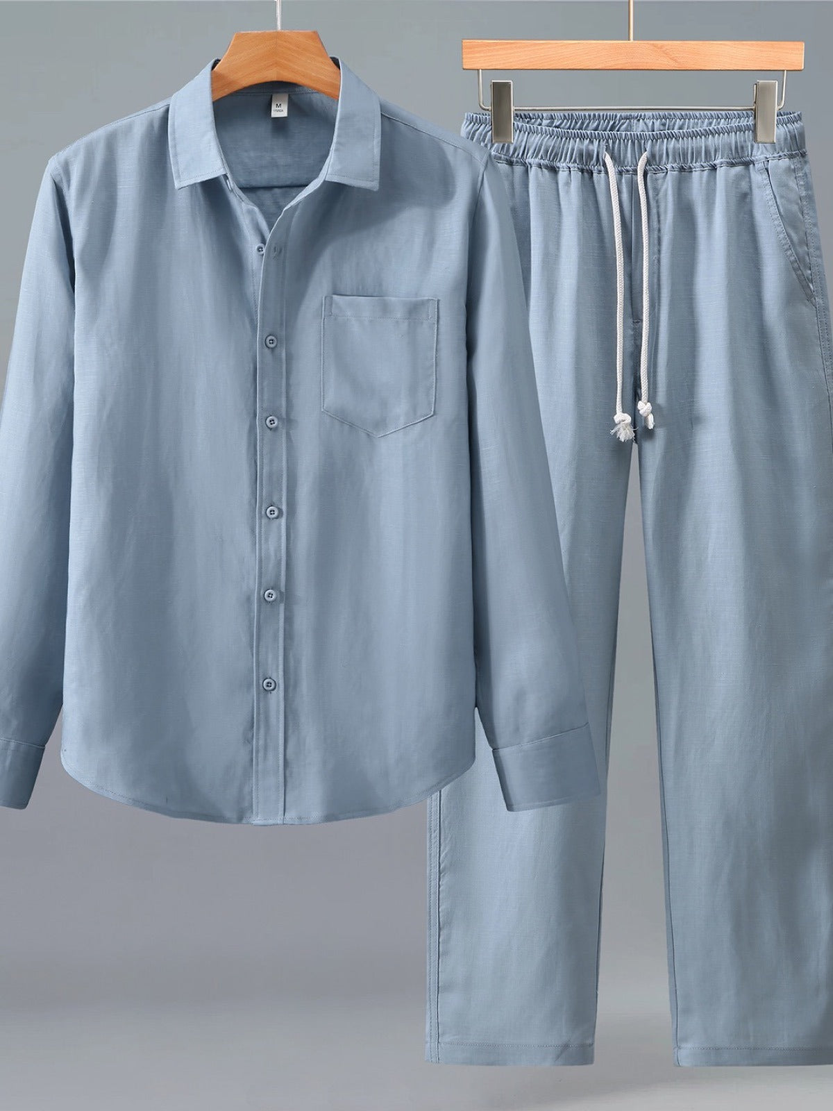 Men's Lyocell Linen Summer Two-Piece Set product image
