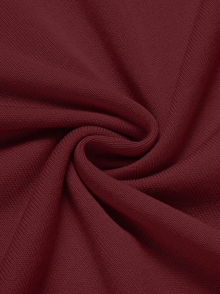 Classic Solid Color Knit Polo Shirt
