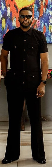 Men's Refined Solid Color Suit