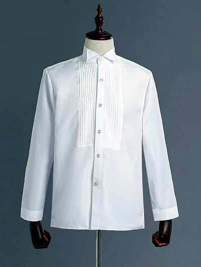 Men's Lightweight Business Blazer and Pants Set Casual Suit Outfit in White - product view