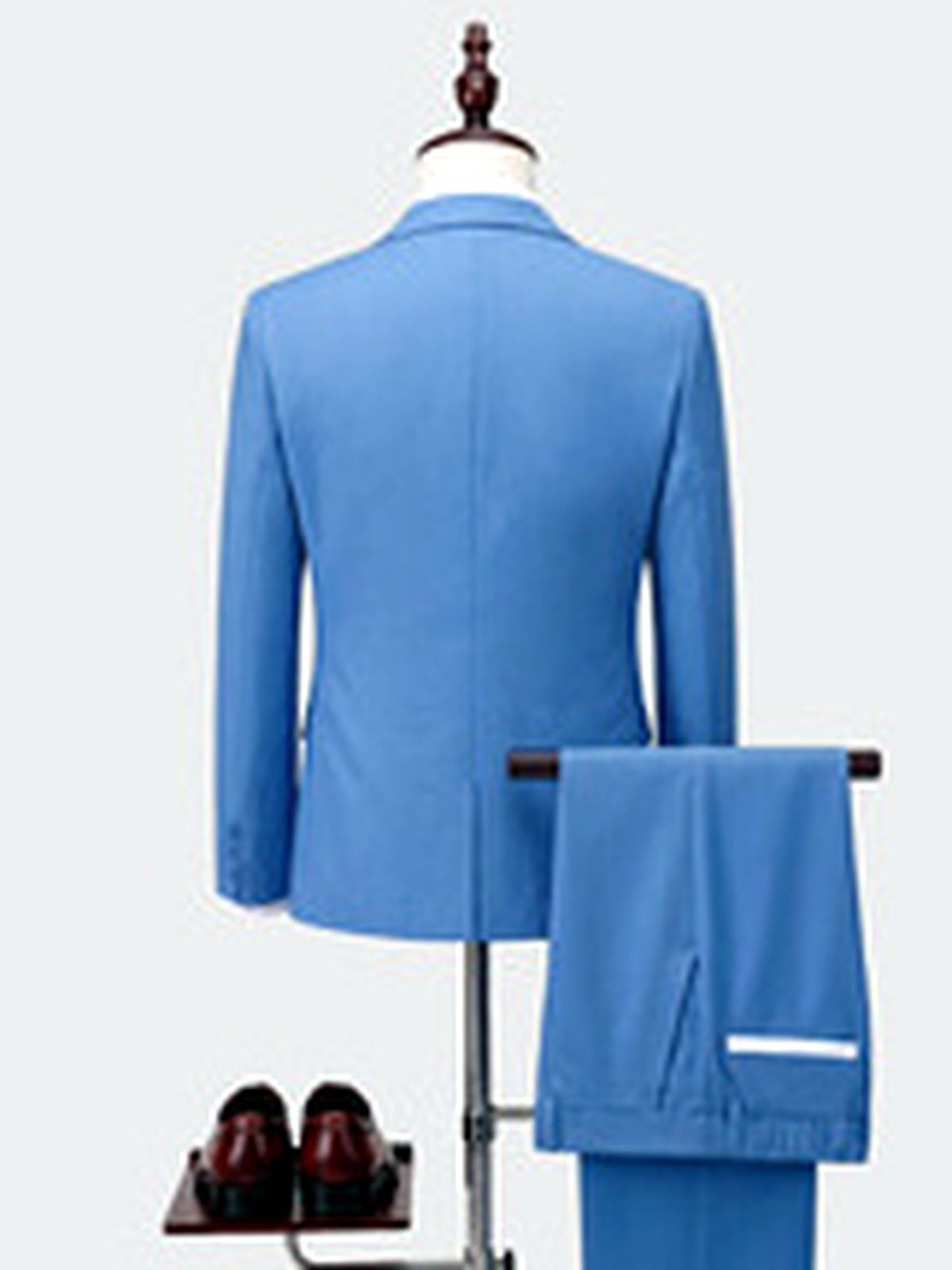 Men's Jacquard Blazer Suit Jacket One Button Party Banquet Formal Outfit - product detail view 1