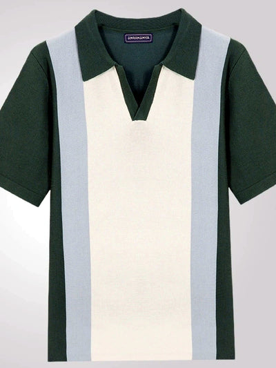 Men's Quick-Dry Henley Short Sleeve T-Shirt - product detail view 1