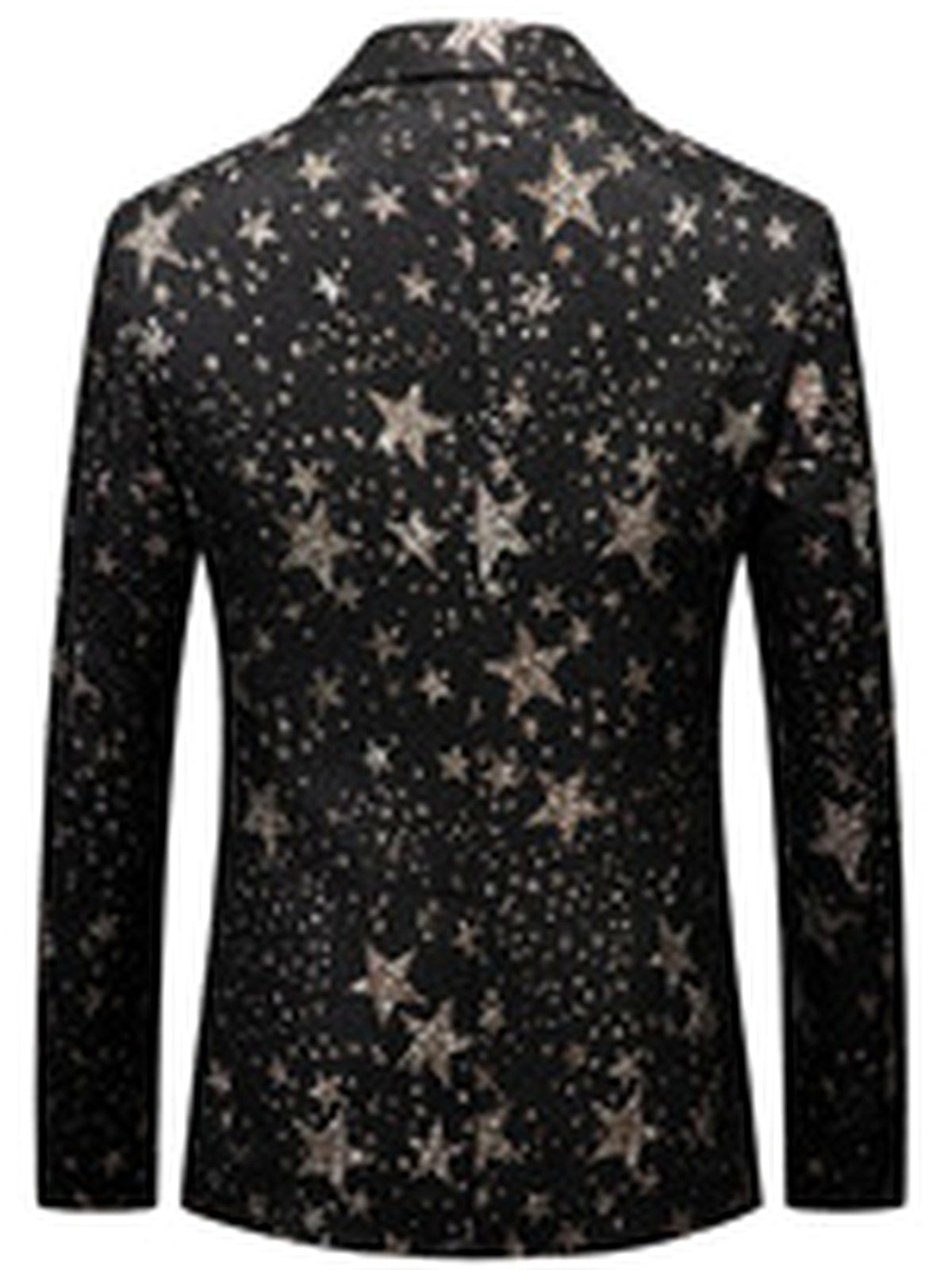 Men's Slim Fit Long Sleeve Blazer for Everyday Smart-Casual Wear - product detail view 1