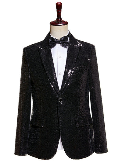 Men's Lightweight Business Blazer and Pants Set Casual Suit Outfit - product detail view 1