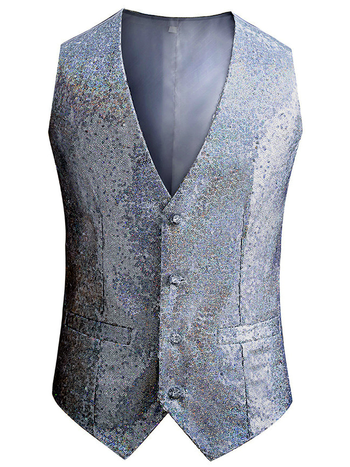 Men's Sleeveless Linen Vest Shirt Lightweight Casual Top in Beige - product view