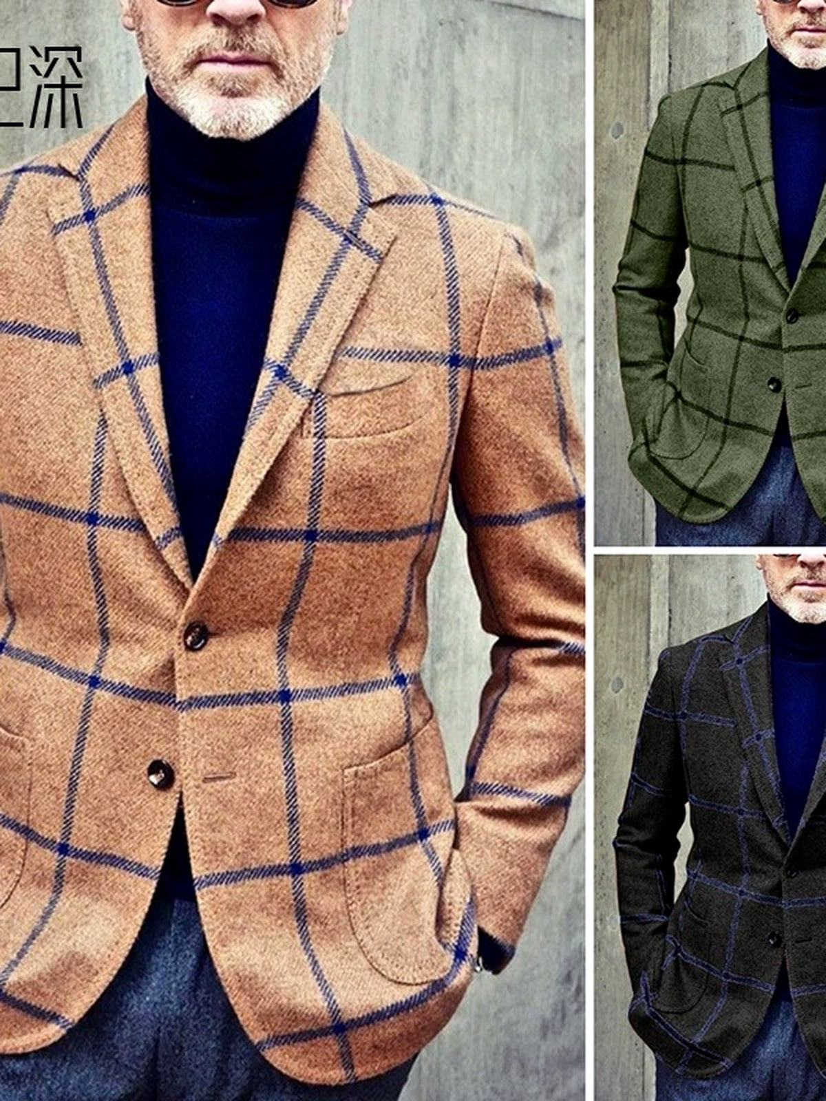 Men's Long Sleeve Blazer Casual All seasons - product detail view 1