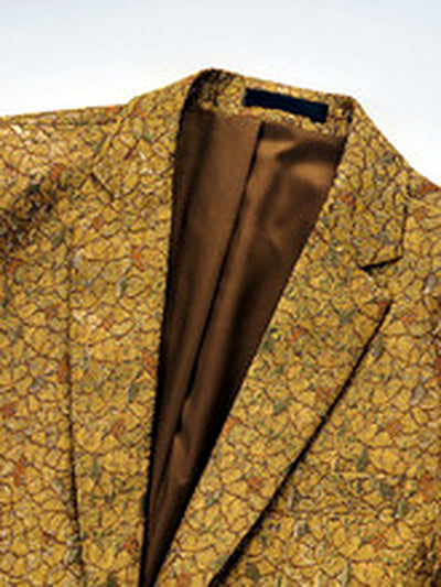 Men's Slim Fit Long Sleeve Blazer for Everyday Smart-Casual Wear - product detail view 2