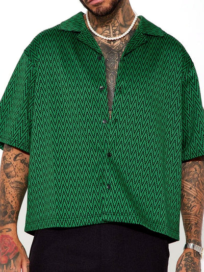 Casual Short Sleeve Shirt - product detail view 2