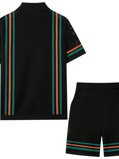 Men's Lyocell Cotton Casual Bermuda Shorts Elastic Waist Summer Shorts - product detail view 2