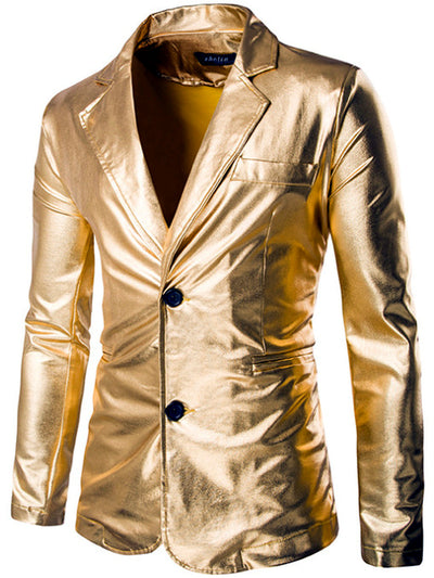 Men's Lightweight Business Blazer and Pants Set Casual Suit Outfit - product detail view 2