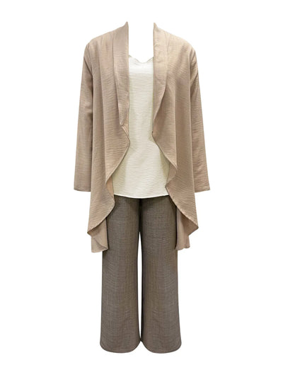 Women's Blazer and Wide-Leg Pants Two-Piece Set - product view 3