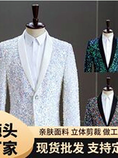 Men's Slim Fit Blazer for Everyday Smart-Casual Wear - product detail view 1
