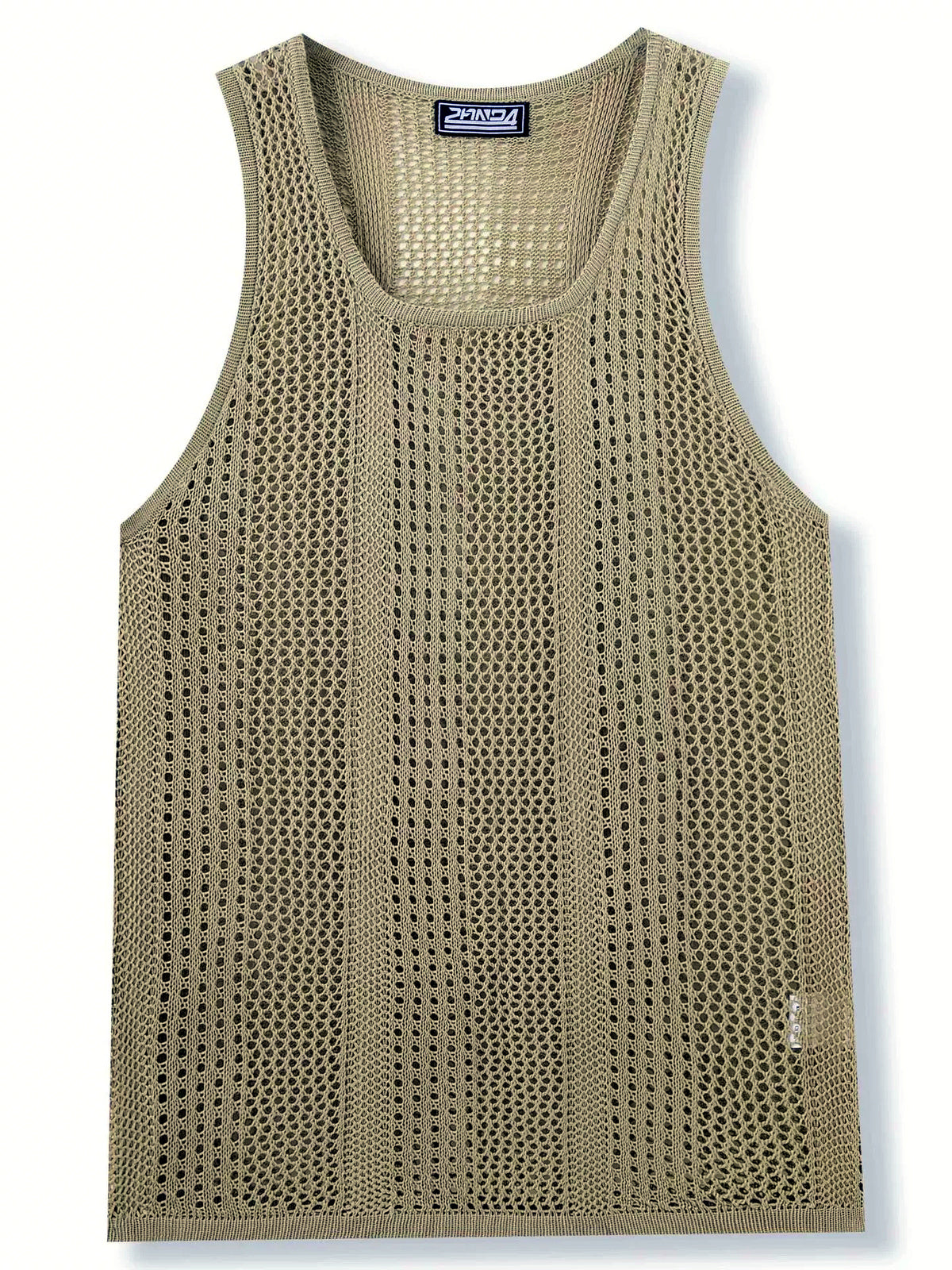 Men's Sleeveless Linen Vest Shirt Lightweight Casual Summer Top - product detail view 1