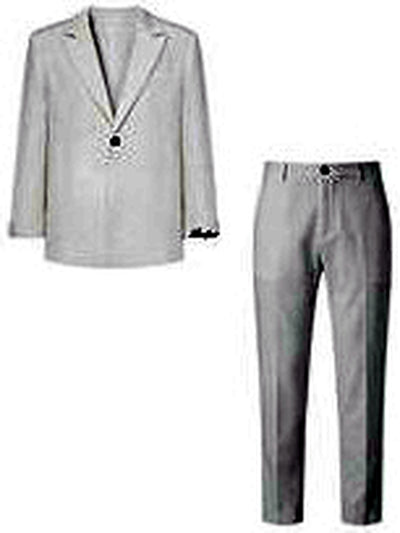 Men's Jacquard Blazer Suit Jacket One Button Party Banquet Formal Outfit - product detail view 3