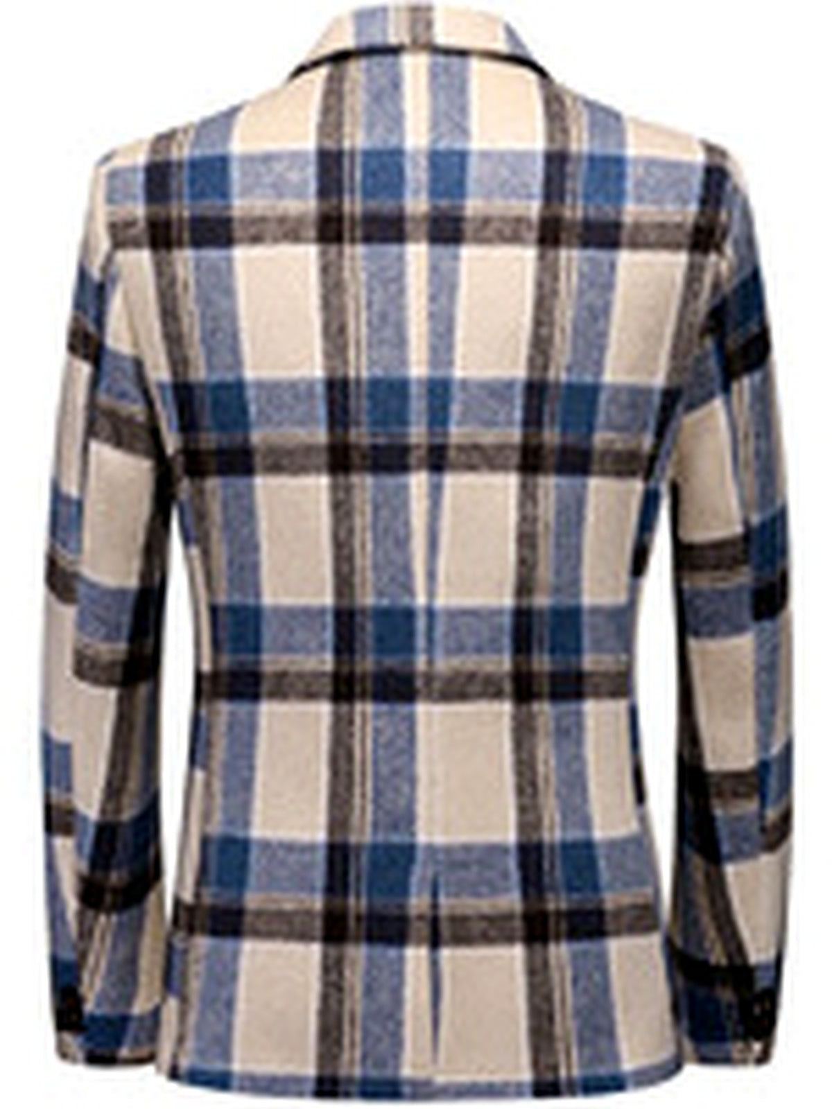 Men's Jacquard Blazer Suit Jacket One Button Party Banquet Formal Outfit - product detail view 1