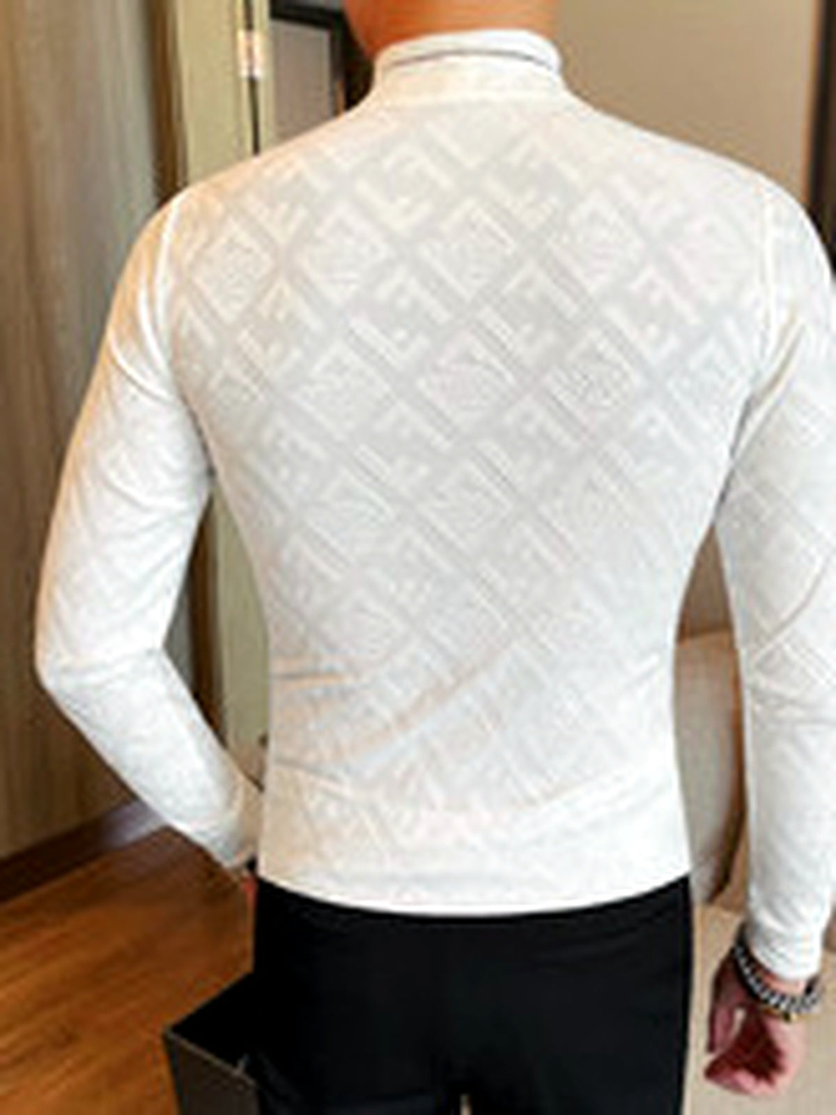Men's Quick-Dry Henley Short Sleeve T-Shirt - product detail view 1