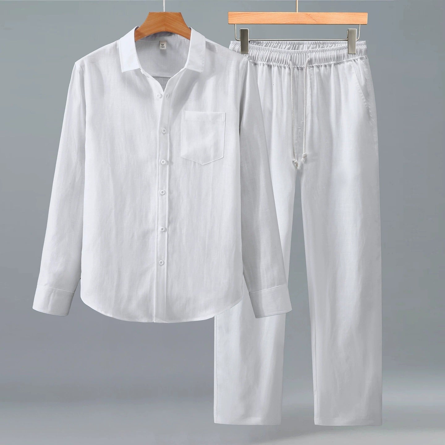 Men's Lyocell Linen Summer Two-Piece Set product image