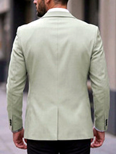 Men's Jacquard Blazer Suit Jacket One Button Party Banquet Formal Outfit - product detail view 1