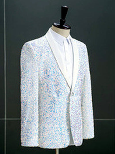 Men's Slim Fit Blazer for Everyday Smart-Casual Wear - product detail view 2