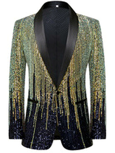 Men's Slim Fit Blazer for Everyday Smart-Casual Wear - product detail view 2