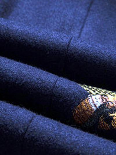 Men's Straight Fit Long Sleeve Blazer for Everyday Smart-Casual Wear - product detail view 4