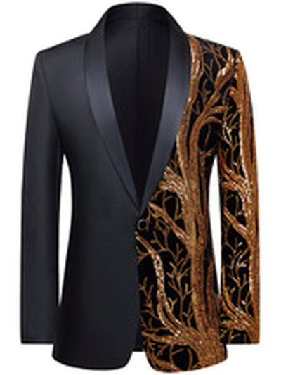 Men's Slim Fit Blazer for Everyday Smart-Casual Wear - product detail view 2
