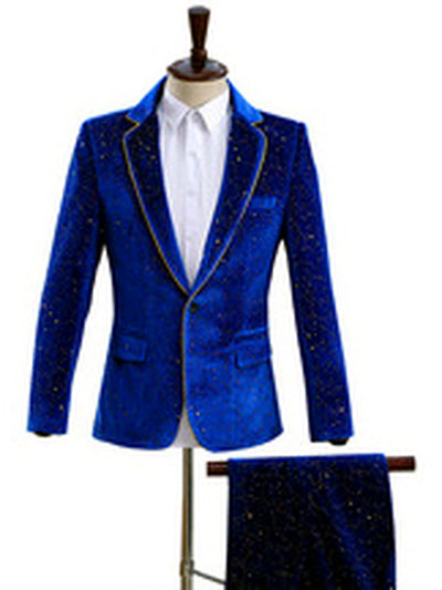 Men's Straight Fit Blazer for Everyday Smart-Casual Wear - product detail view 3