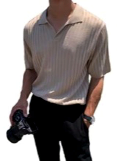 Men's Short Sleeve Polo Shirt - product detail view 2