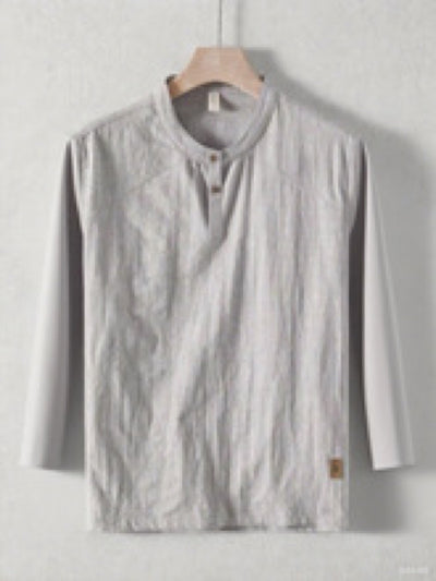 Men's Quick-Dry Henley Short Sleeve T-Shirt product image