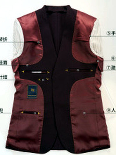 Men's Lightweight Business Blazer and Pants Set Casual Suit Outfit - product detail view 2