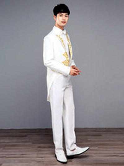 Men's Lightweight Business Blazer and Pants Set Casual Suit Outfit - product detail view 4