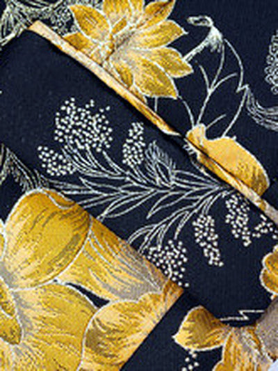 Men's Jacquard Blazer Suit Jacket One Button Party Banquet Formal Outfit - product detail view 4