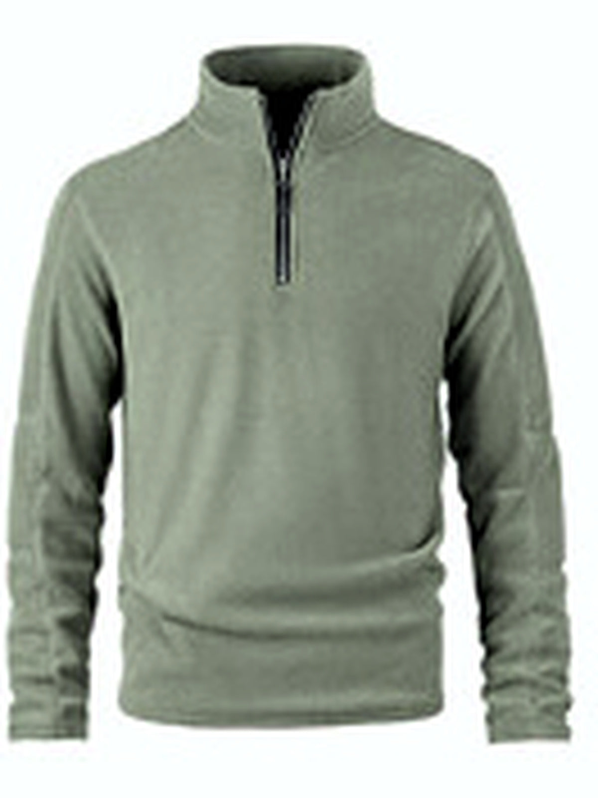 Men's Stand Collar Long Sleeve Sweatshirt Casual - product detail view 1