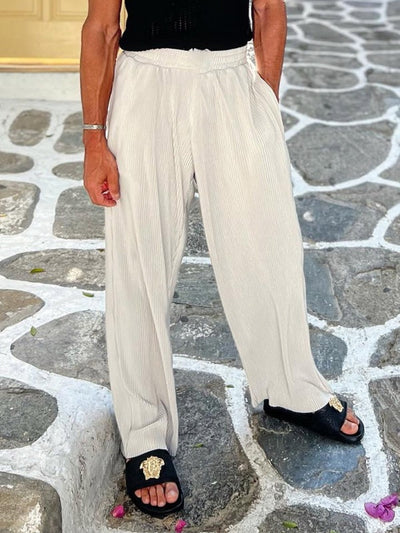 Men's Linen Blend Summer Shirt and Pants Set product image
