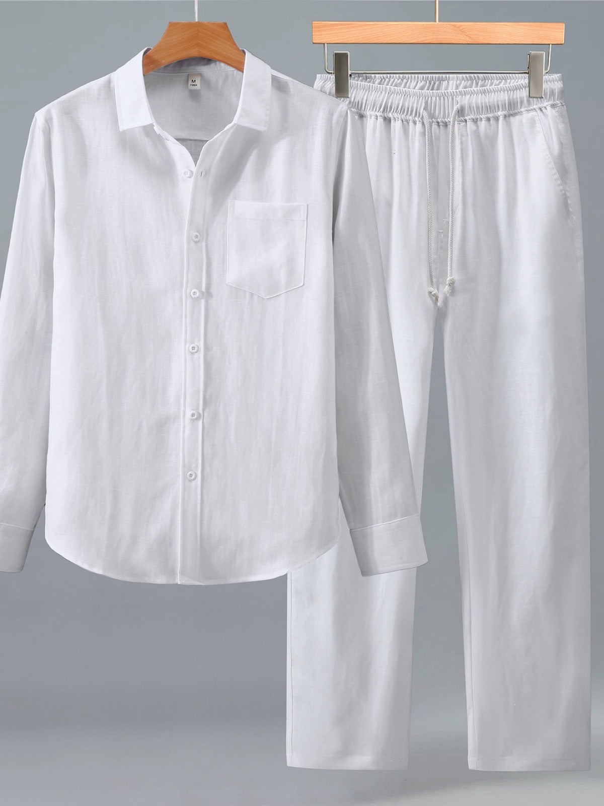 Men's Lyocell Linen Summer Two-Piece Set product image