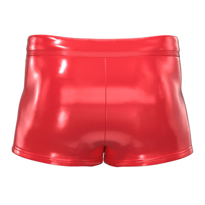 Men's  PVC Patent Leather Shorts/Boxer Briefs