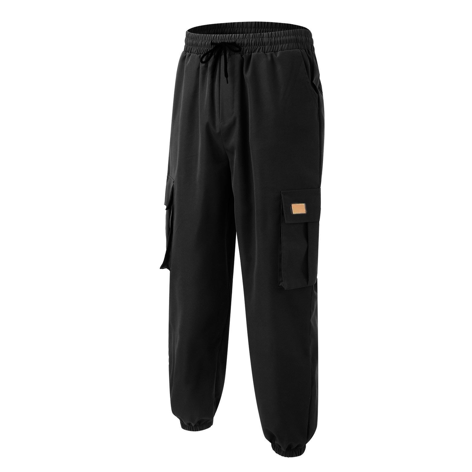 Men's Solid Color Loose Casual Pants